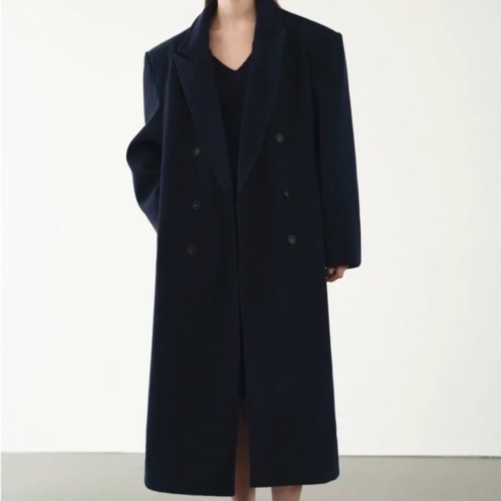 Sophisticated Black oversized Coat